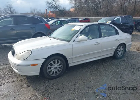2004 Hyundai Sonata Gls/Lx z USA, uszkodzony, nr VIN KMHWF35H74A966608